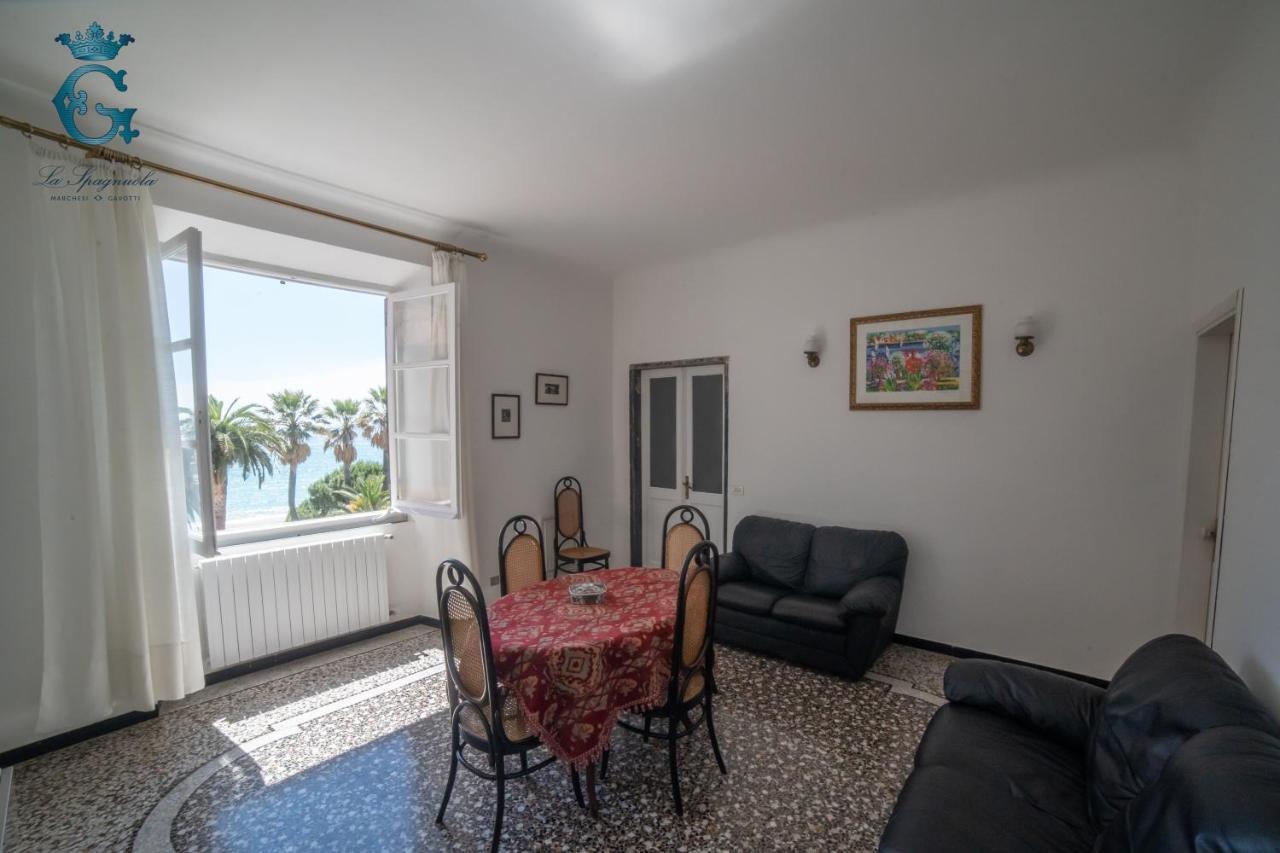 La Spagnuola - Villa Cinquecentesca Sul Mare Con Parco Privato 사보나 외부 사진